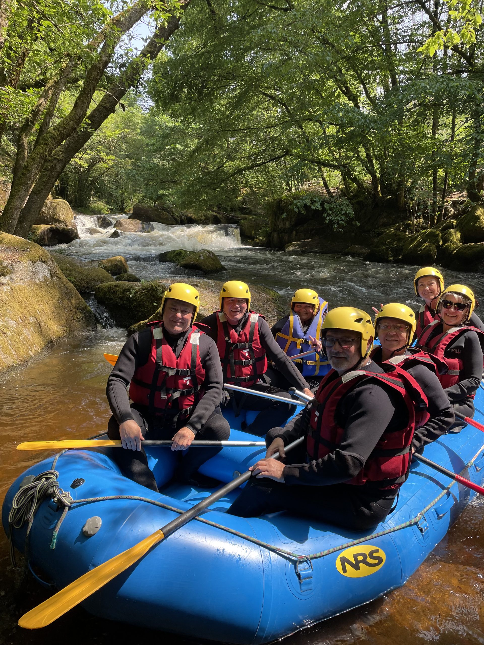 rafting famille morvan